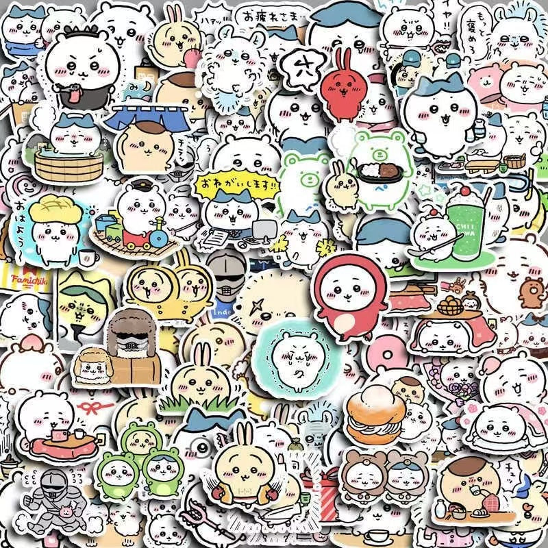 100-200Pcs Chiikawa DIY Stickers