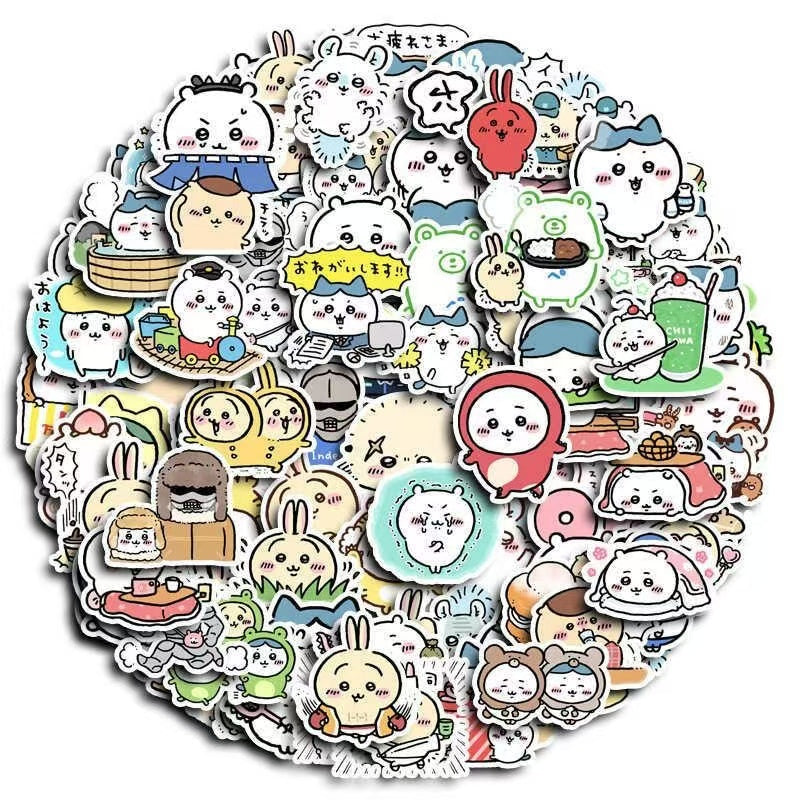 100-200Pcs Chiikawa DIY Stickers