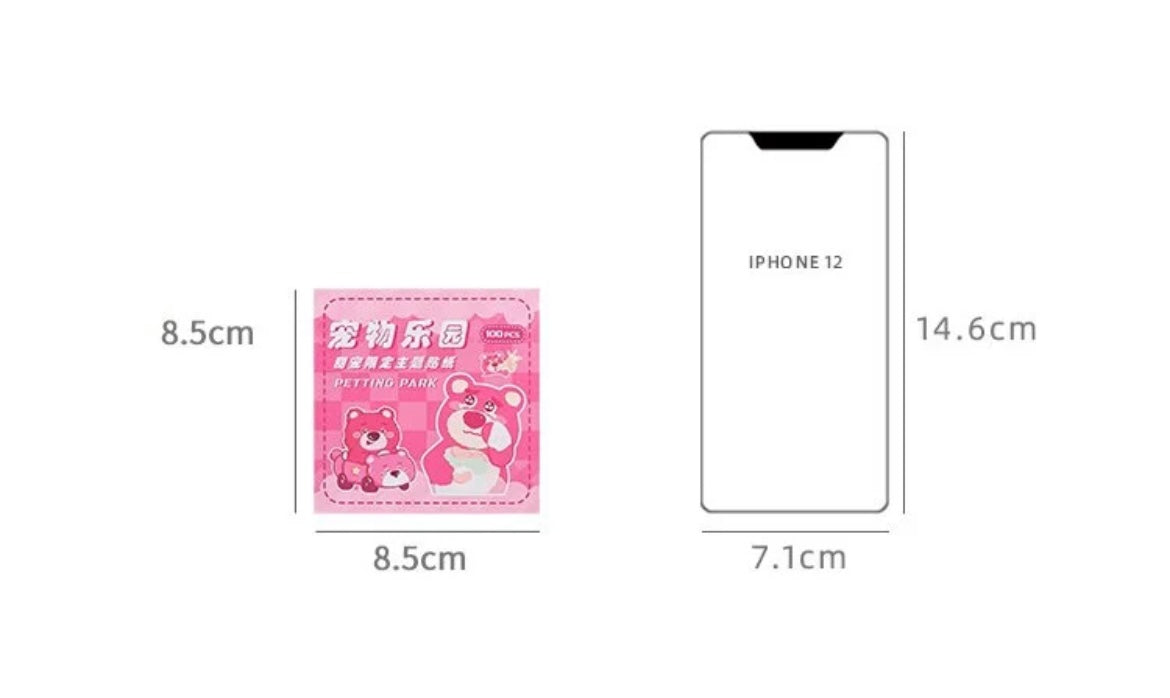 100pcs Sanrio Cartoon DIY Stickers