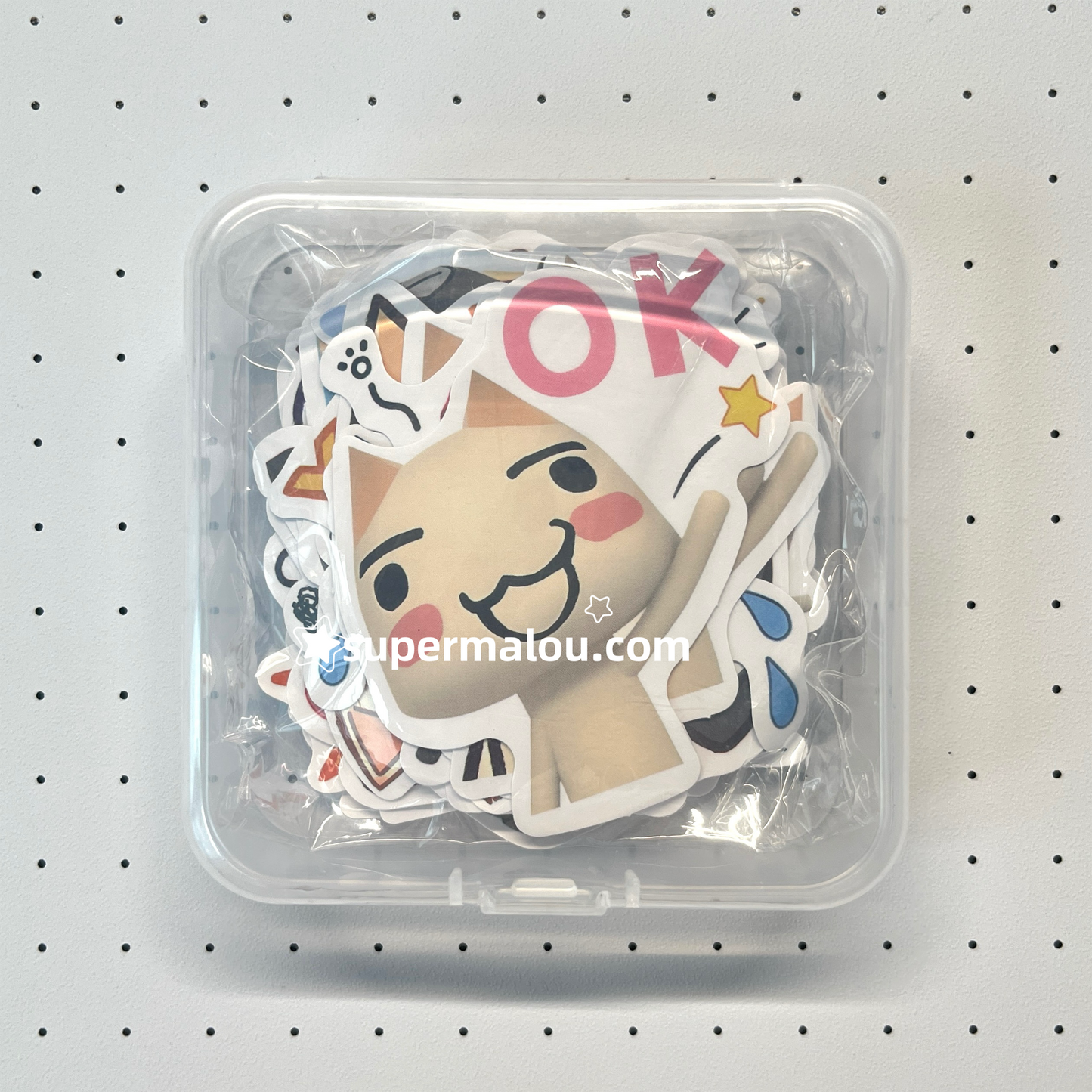 102pcs Toro Cat Waterproof Stickers