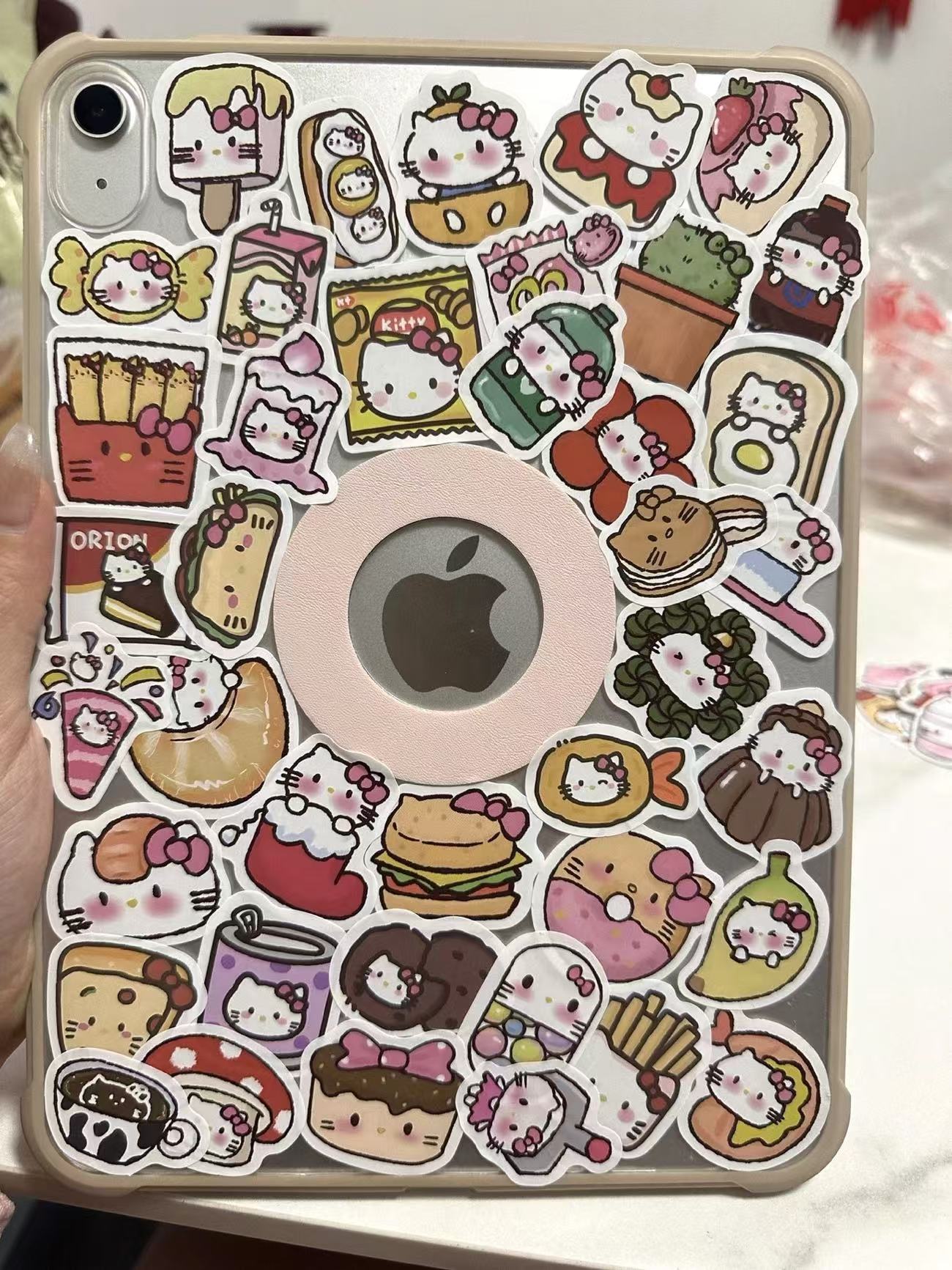 103pcs Cute Food Themed Kitty Cat Convenience Store Stickers