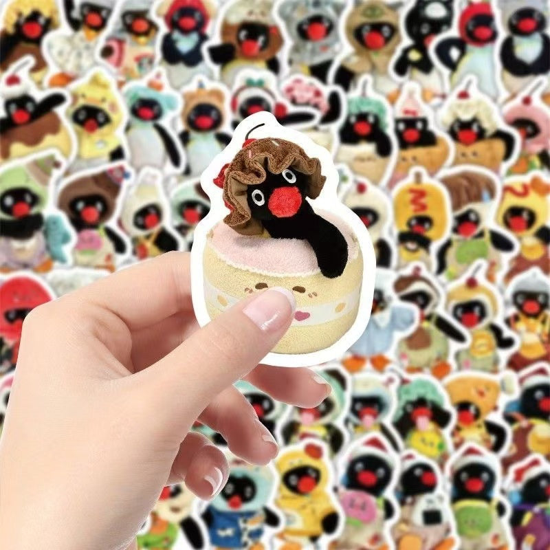 105 Pcs Pingu Waterproof Stickers