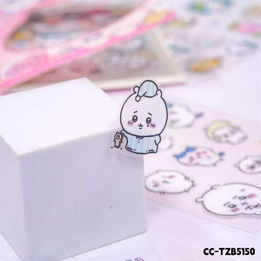 10 Pcs Chiikawa DIY Waterproof Stickers