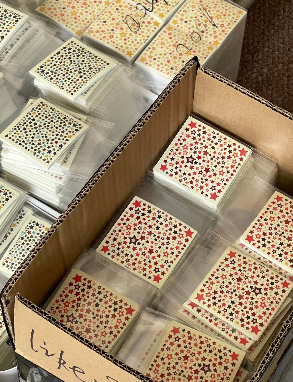 10 Sheets Mini Star Deco Stickers