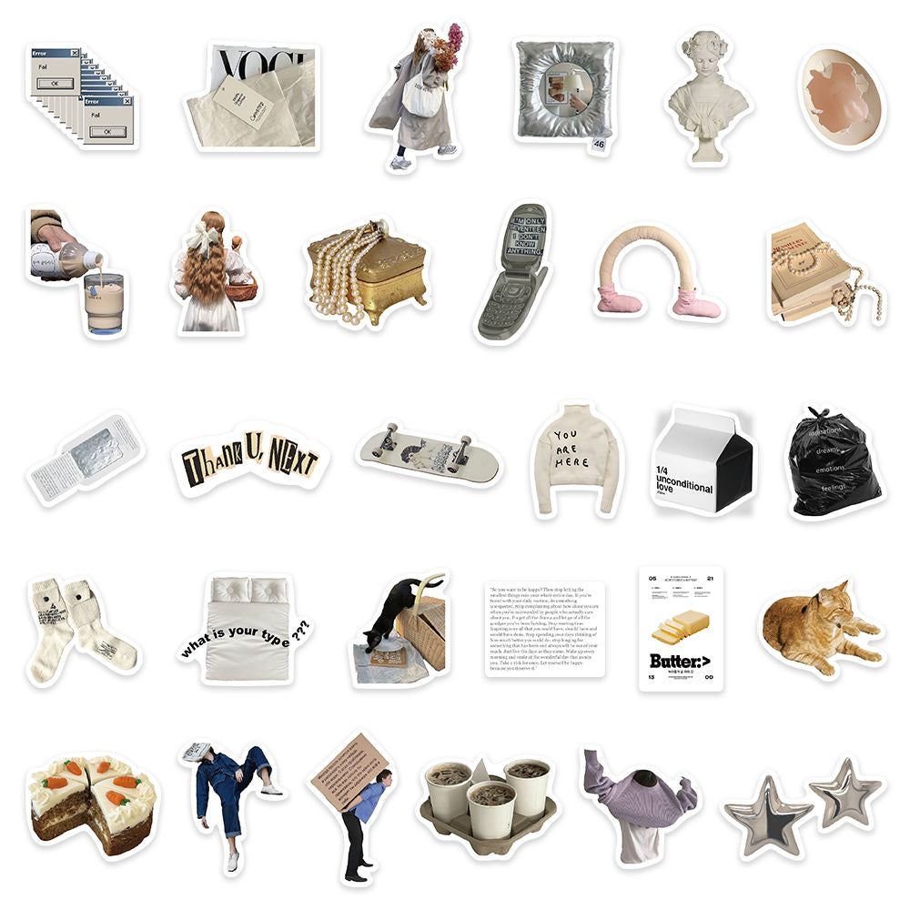 120pcs Chill IG Style stickers