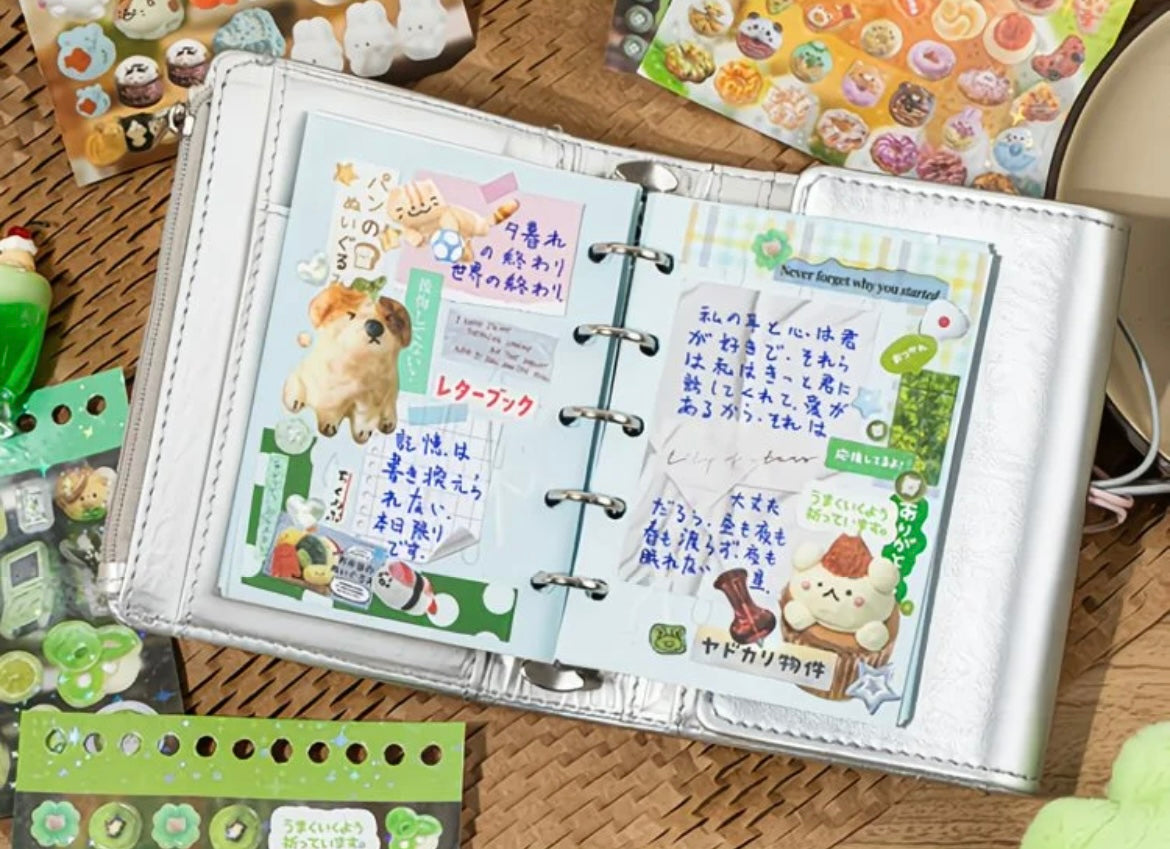 1300pcs Japanese Retro Cute Deco Sticker Book