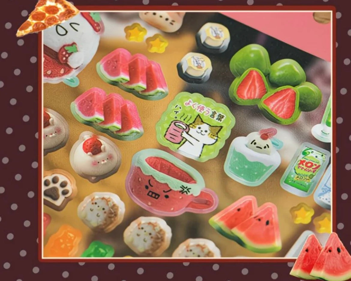 1300pcs Japanese Retro Cute Deco Sticker Book