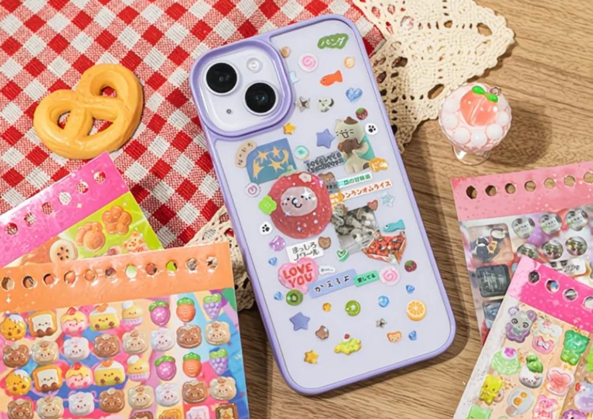 1300pcs Japanese Retro Cute Deco Sticker Book