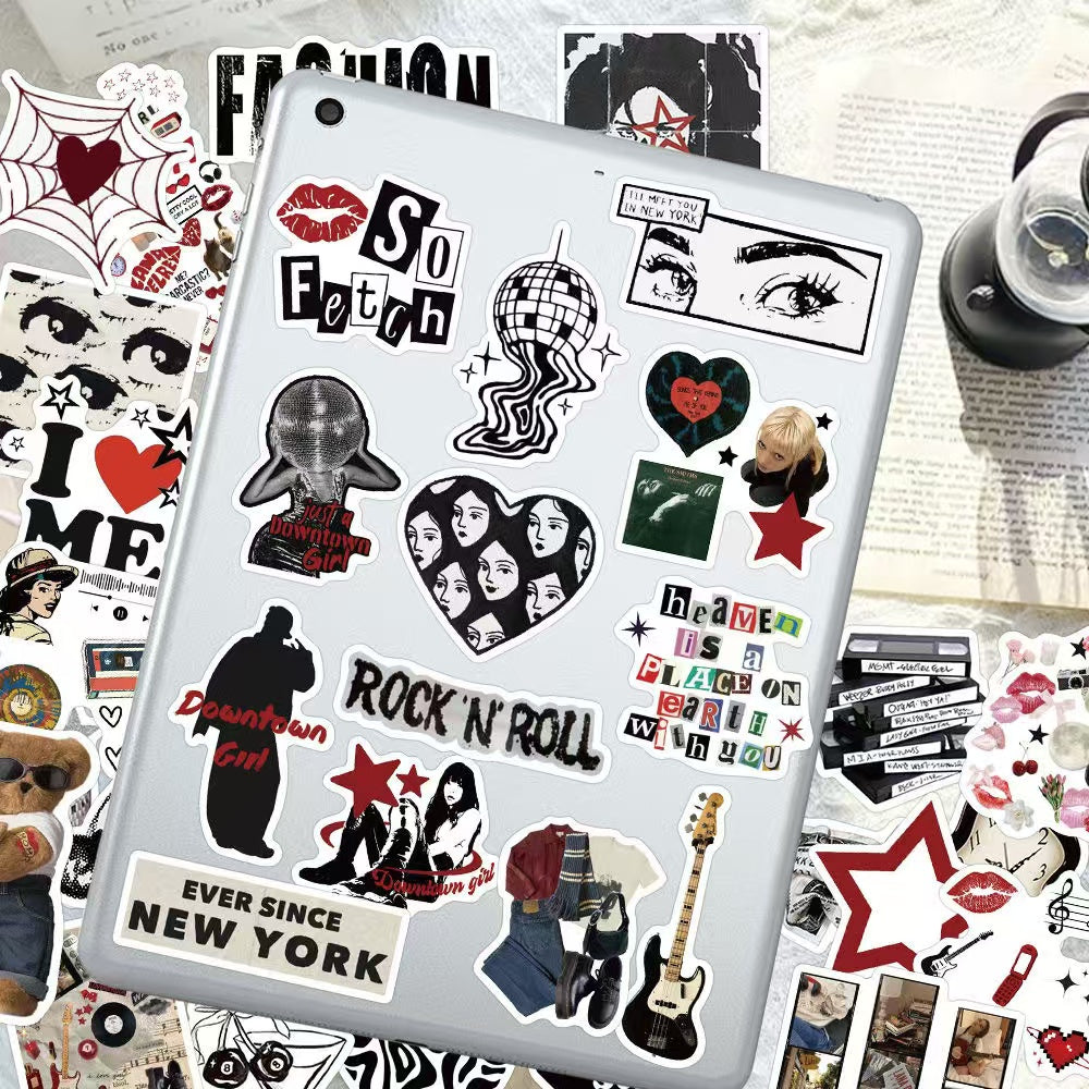 150Pcs Y2K Hot Girl Waterproof Stickers