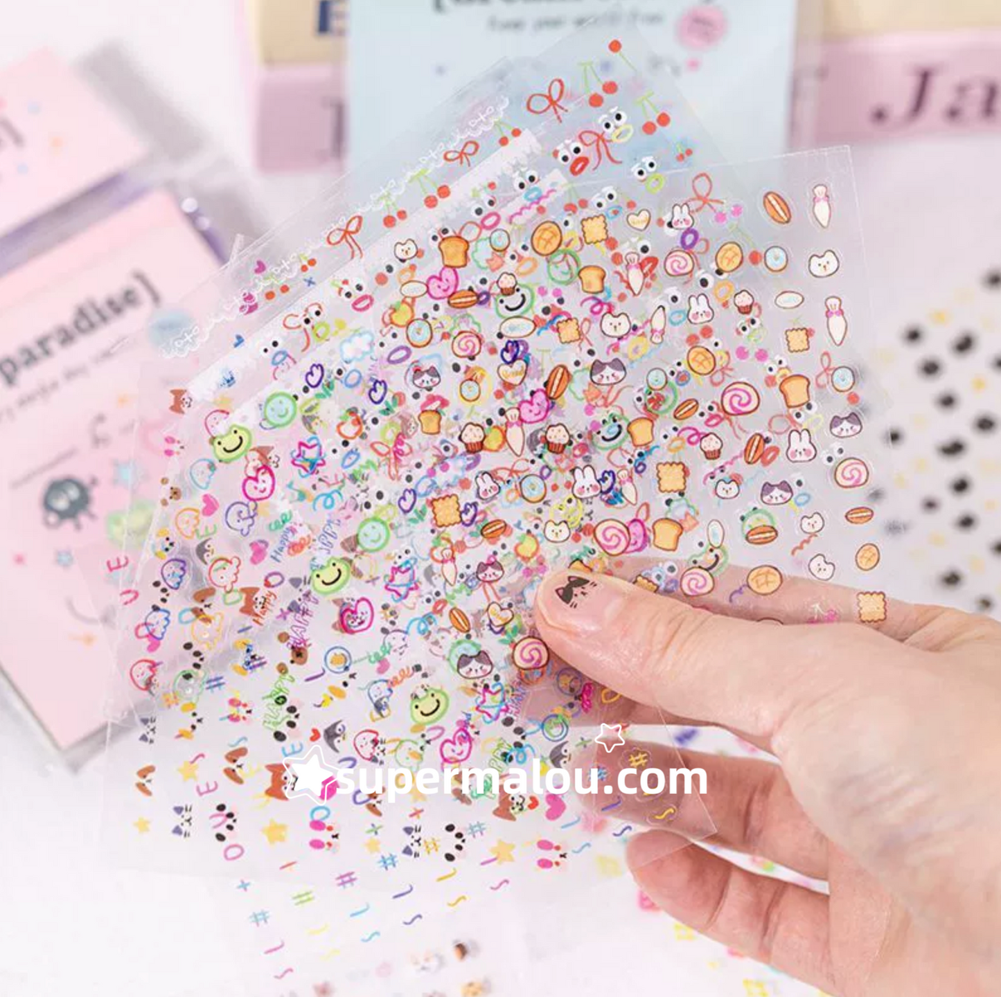 1600pcs Mini Deco Sticker Book