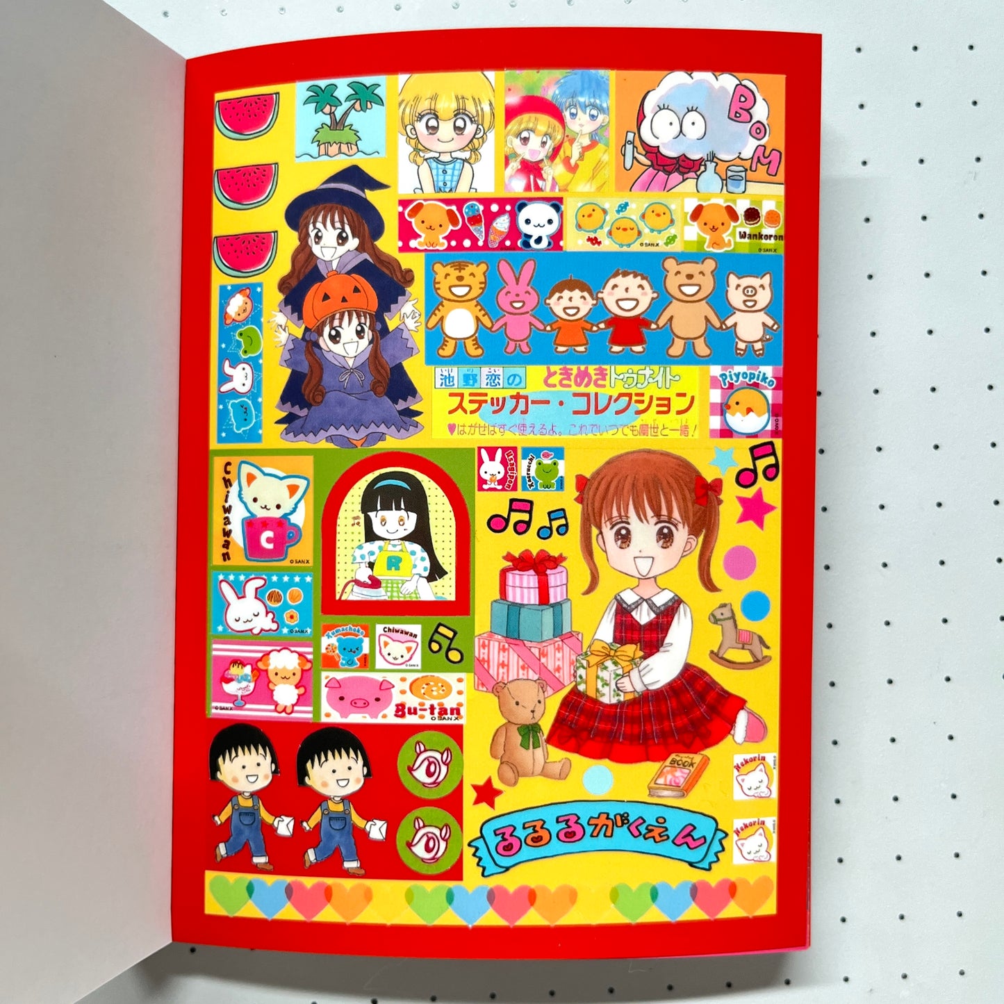 【Pre-Order】67Pages Showa Girl's Manga Sticker Book B