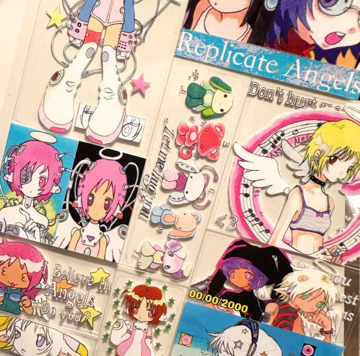 1Pcs Replicate Angle Sticker