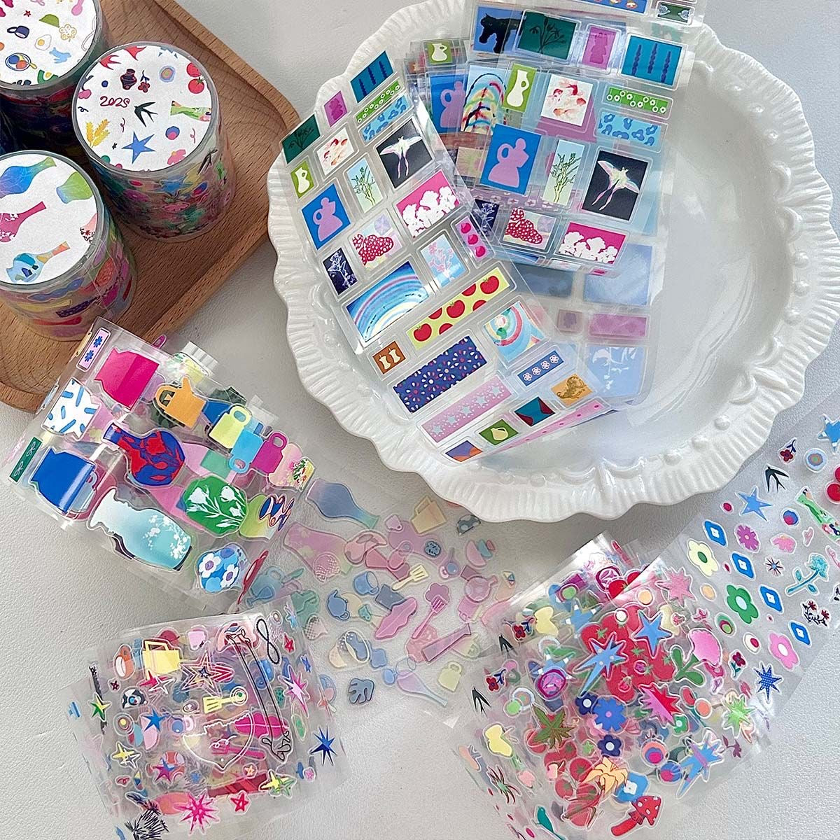 2.1m Inspiration Fragments Deco Sticker Roll