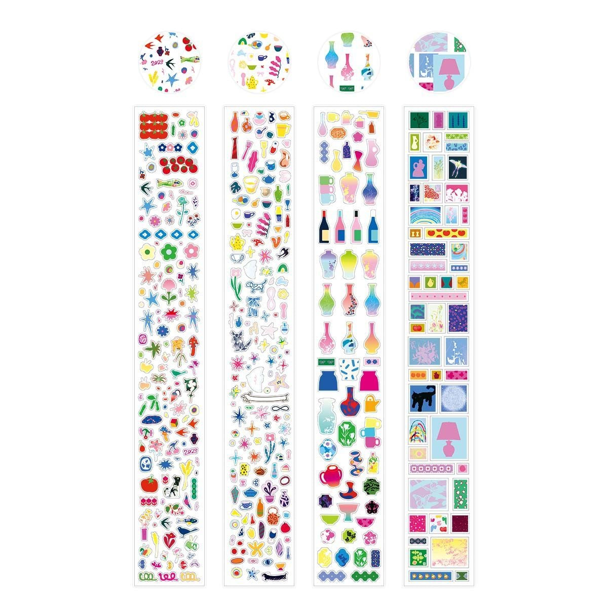 2.1m Inspiration Fragments Deco Sticker Roll