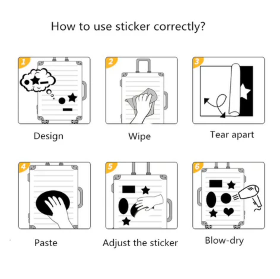 120pcs Chill IG Style stickers