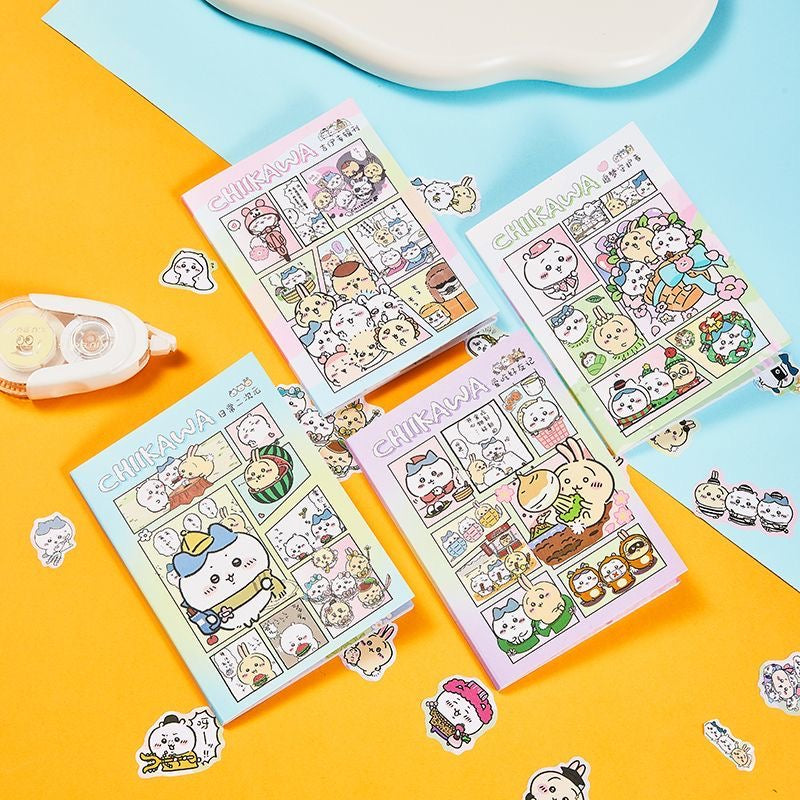 20Pages Chiikawa Sticker Book Set Of 4