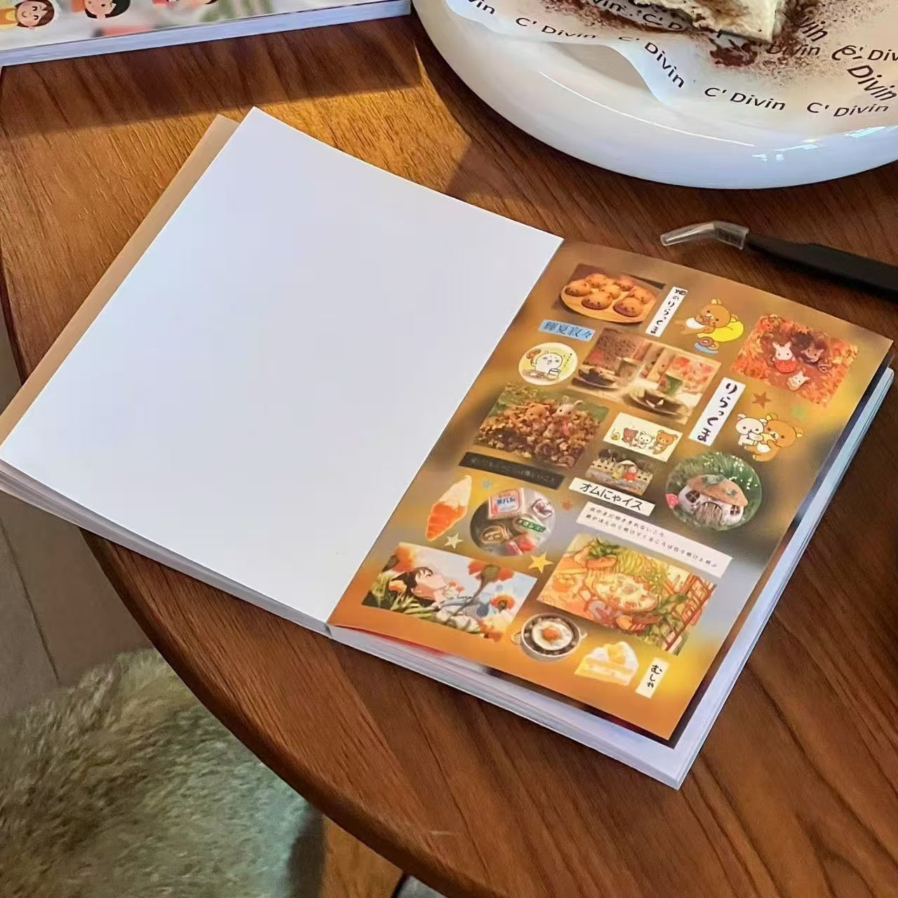 30 Pages Rilakkuma Japanese Sticker Book