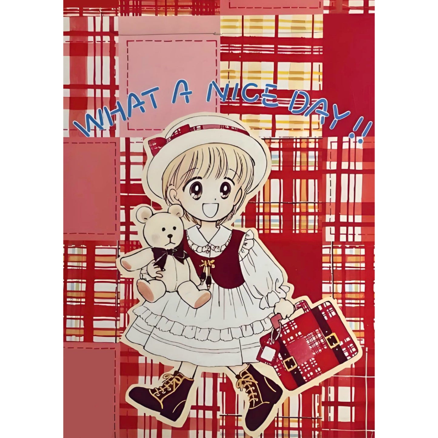 【Pre-Order】50Pages Showa Girl's Manga Sticker Book A