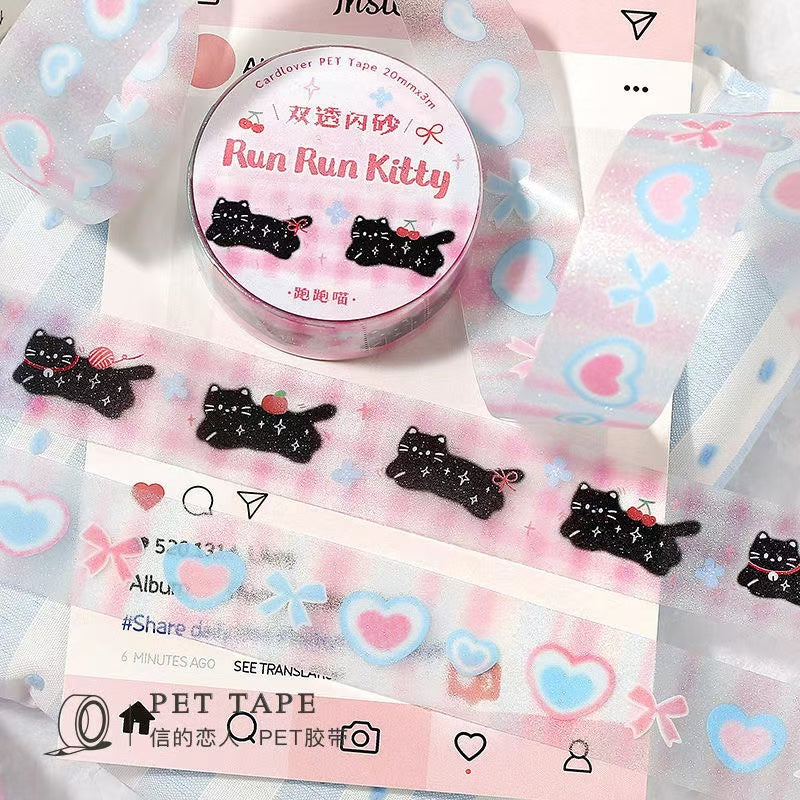 3M Sweet Dream Melody Sparkling Sand PET Sticker Roll