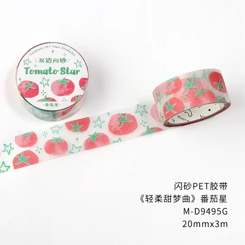 3M Sweet Dream Melody Sparkling Sand PET Sticker Roll