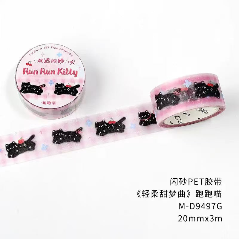 3M Sweet Dream Melody Sparkling Sand PET Sticker Roll