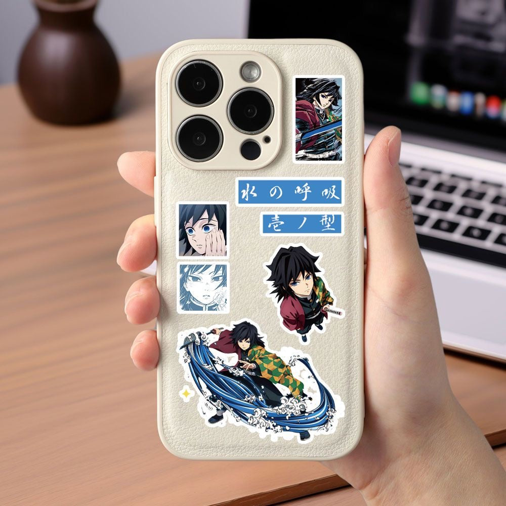 8 Sheets Demon Slayer Stickers A