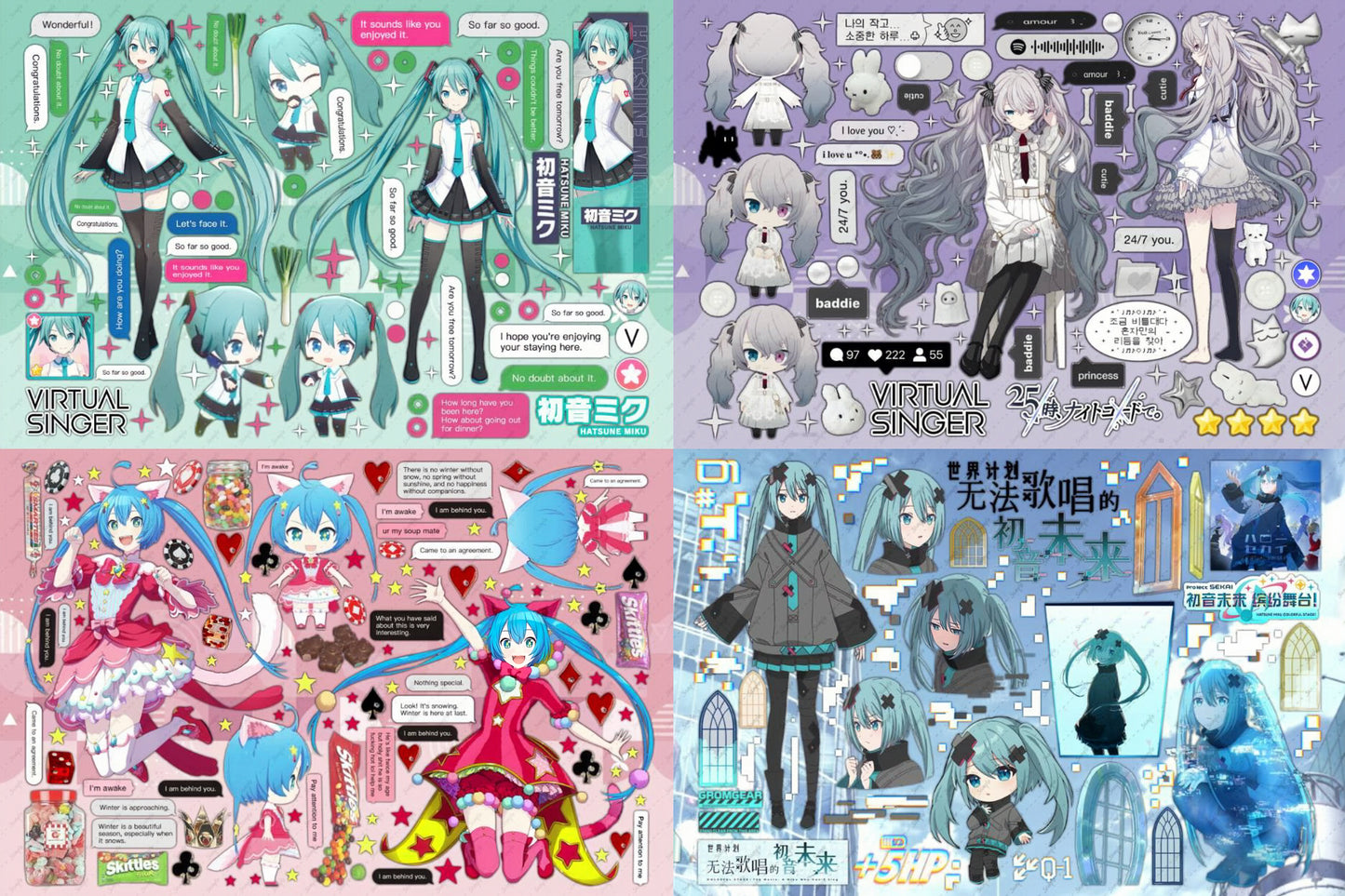 【Pre-Order】30Pages PJSK Sticker Book