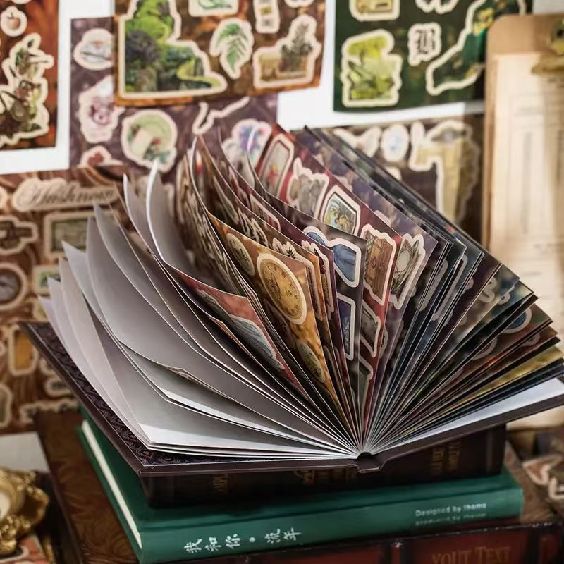 45Pages Museum Series Retro Style Sticker Book