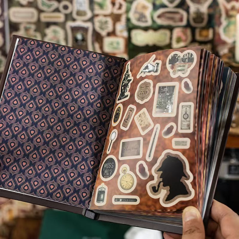 45Pages Museum Series Retro Style Sticker Book