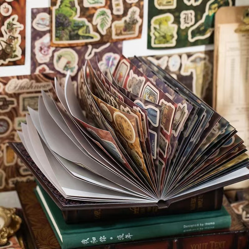 45Pages Museum Series Retro Style Sticker Book