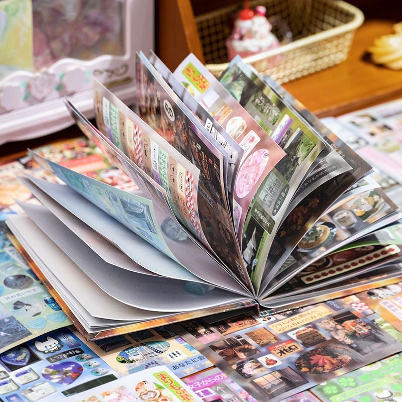 45Pages Lucky CatJapanese Sticker Book