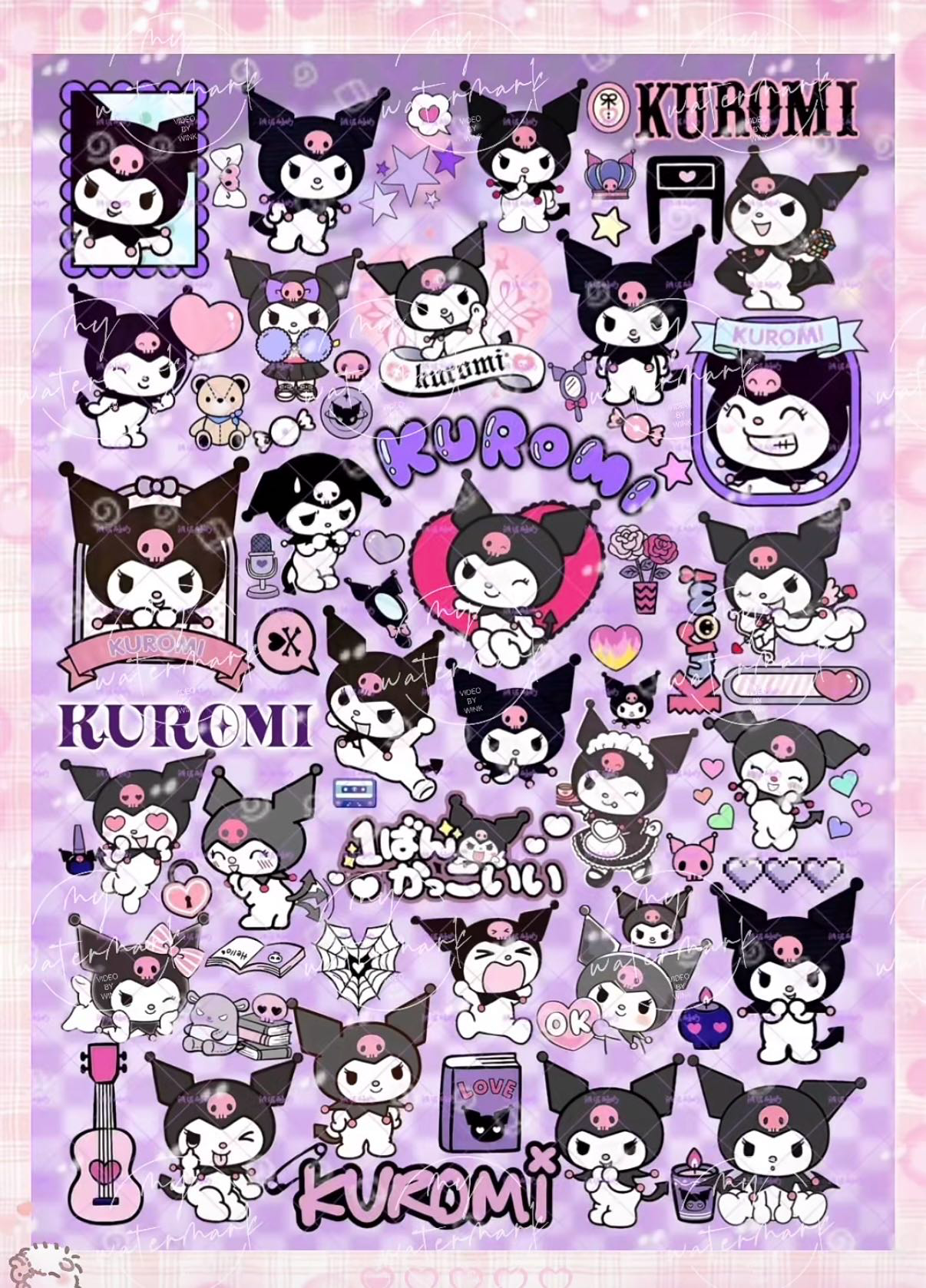 【Pre-Order】Wonderland Shop Sticker Book(Single Pages Can Be Purchased Individually)