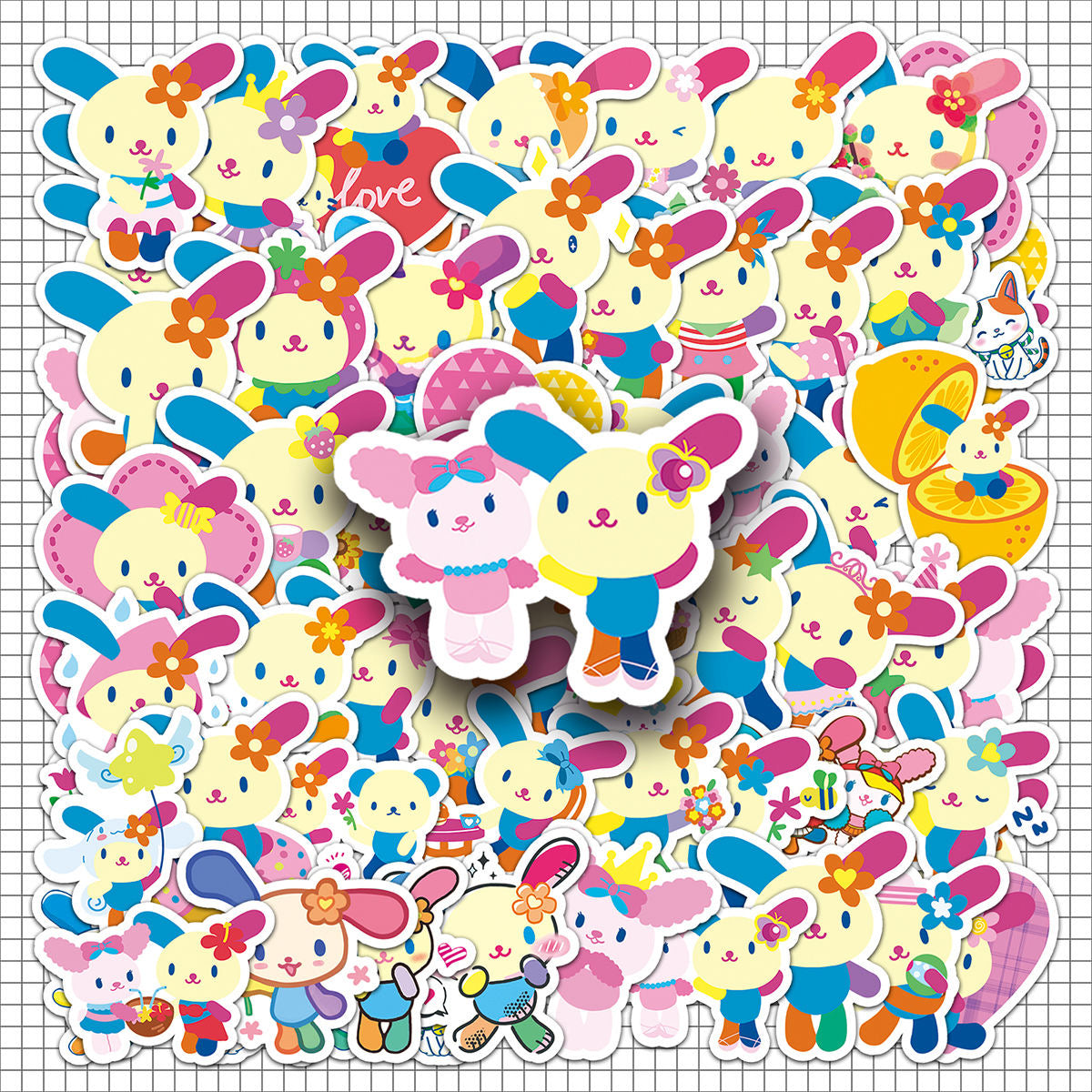 50PCS Usahana Stickers