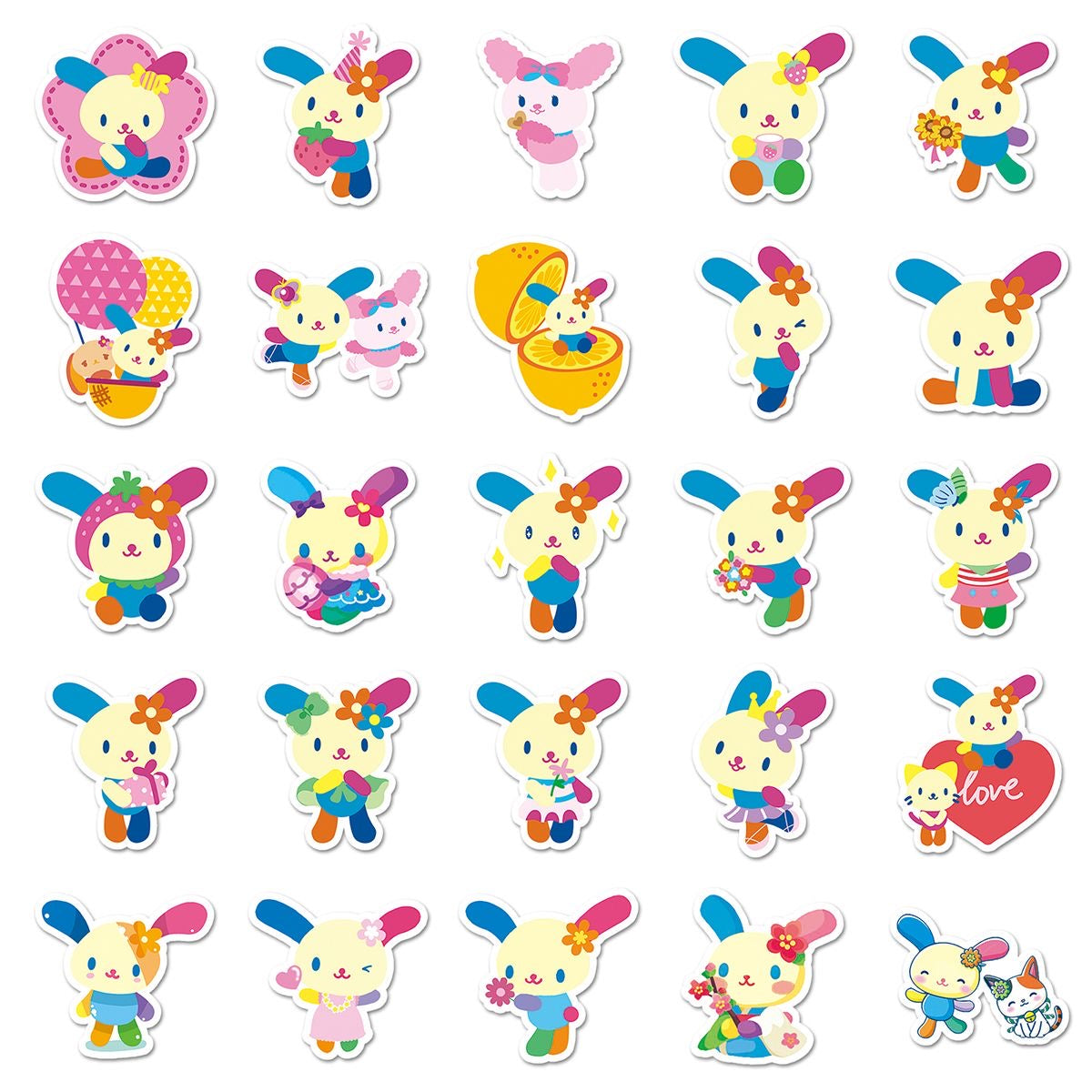 50PCS Usahana Stickers