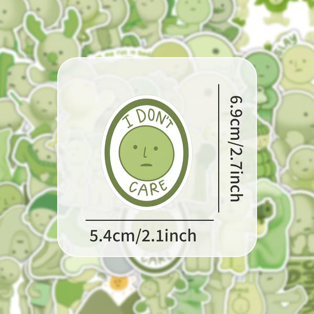 50Pcs Smiski Stickers Waterproof Stickers