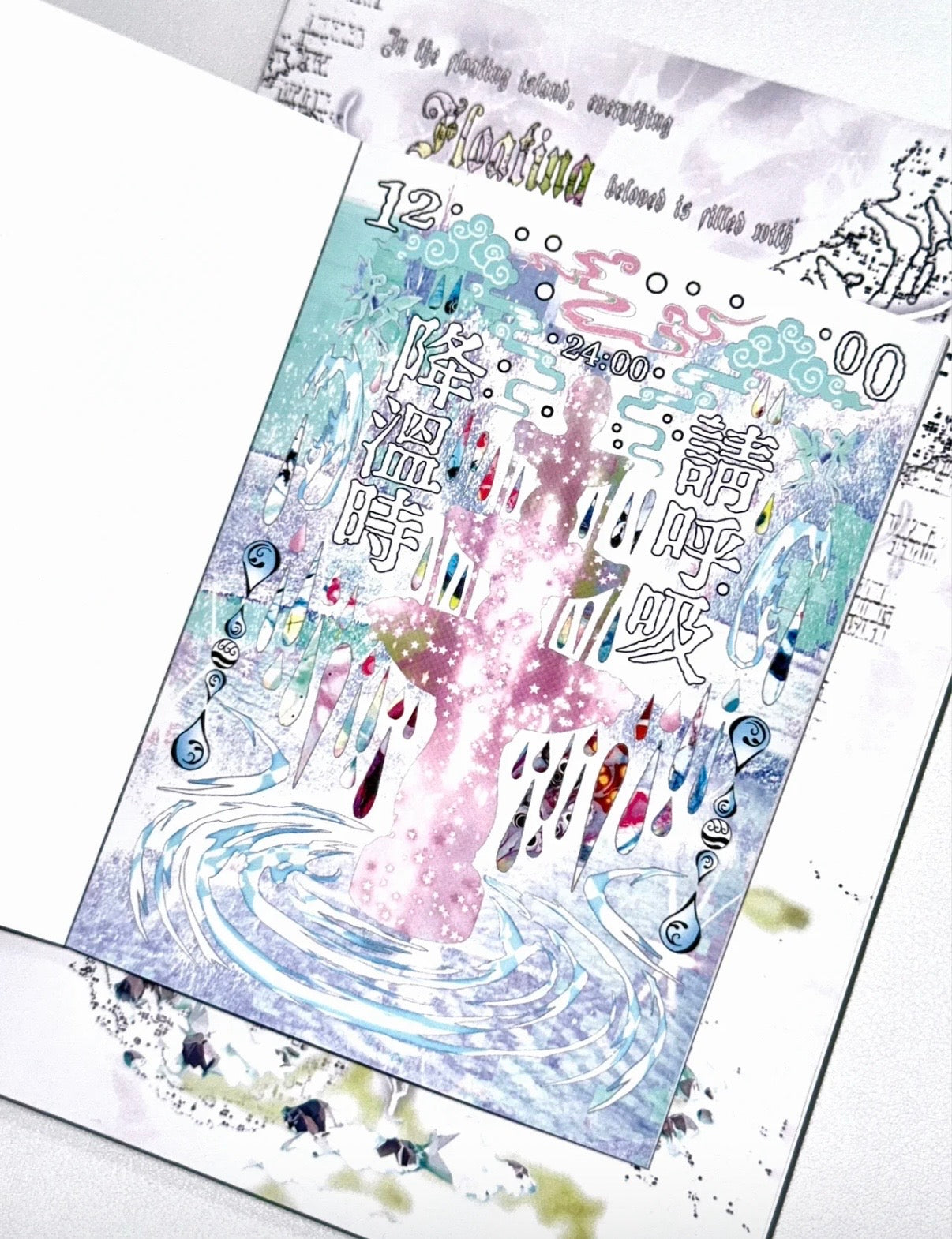 【Pre-Order】40Pages Floating Island Sticker Book
