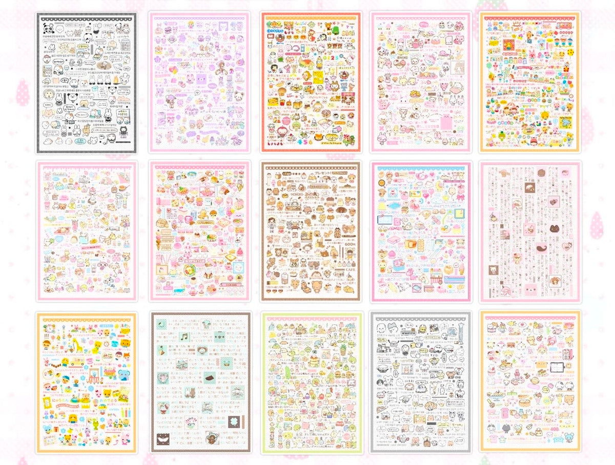 【Pre-Order】35Pages Coconut Candy Sticker Book