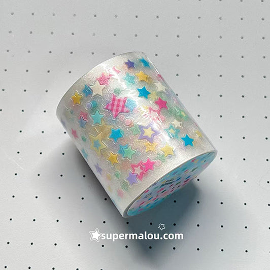 5meter Star Sticker Roll Scrapbook Waterproof Stickers