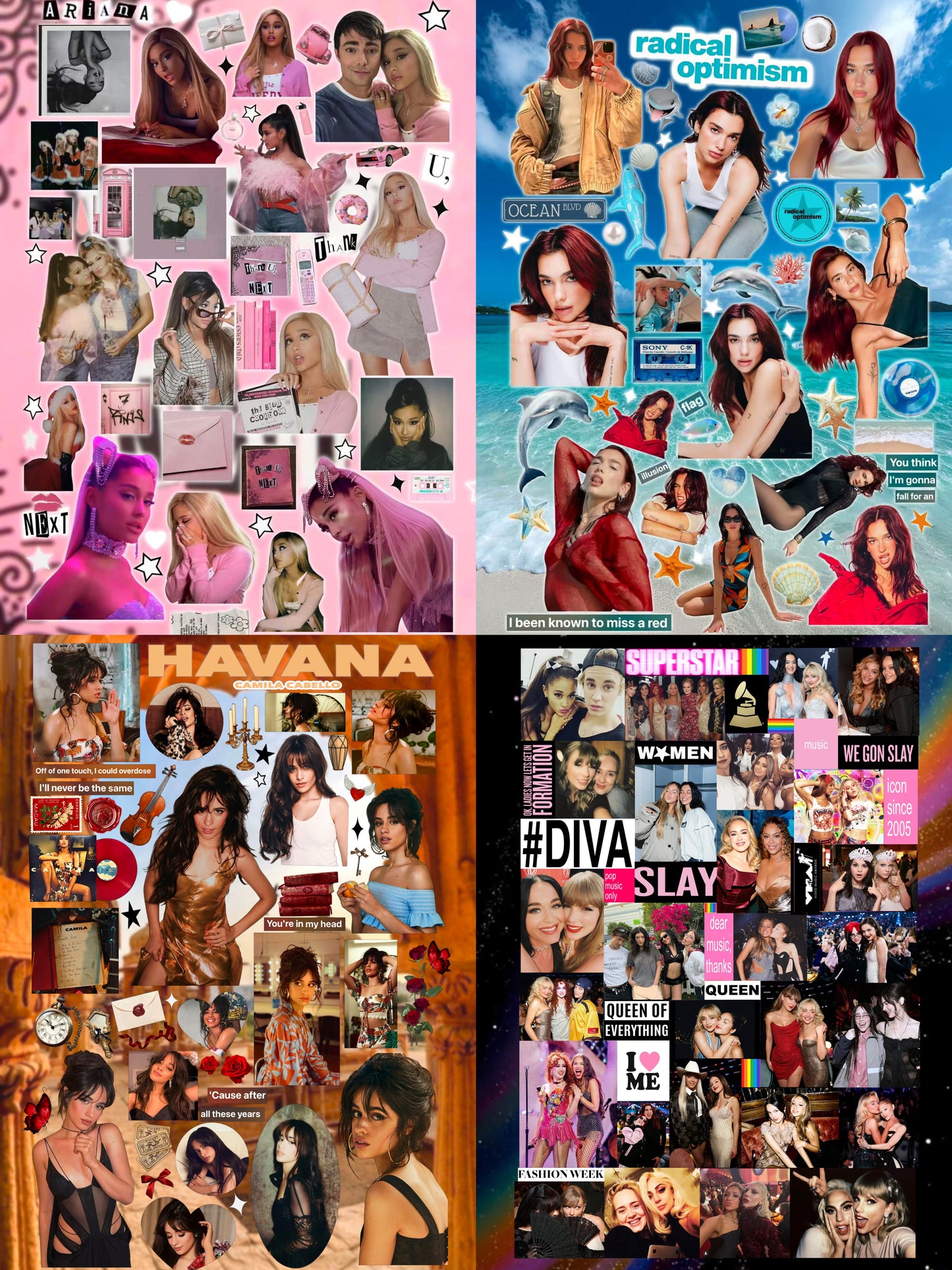 【Pre-Order】30Pages Diva Sticker Book