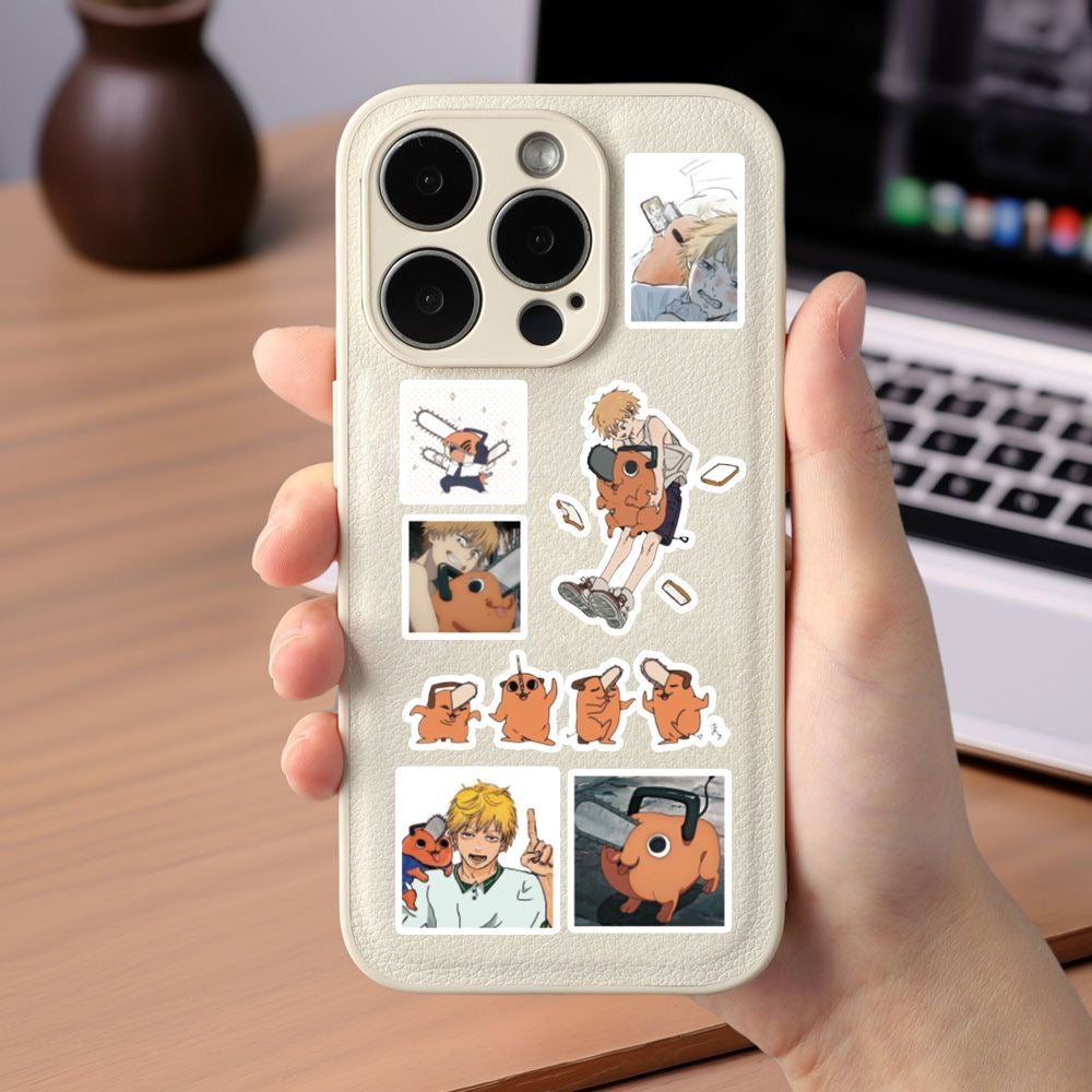 8 Sheets Chainsaw Man Stickers