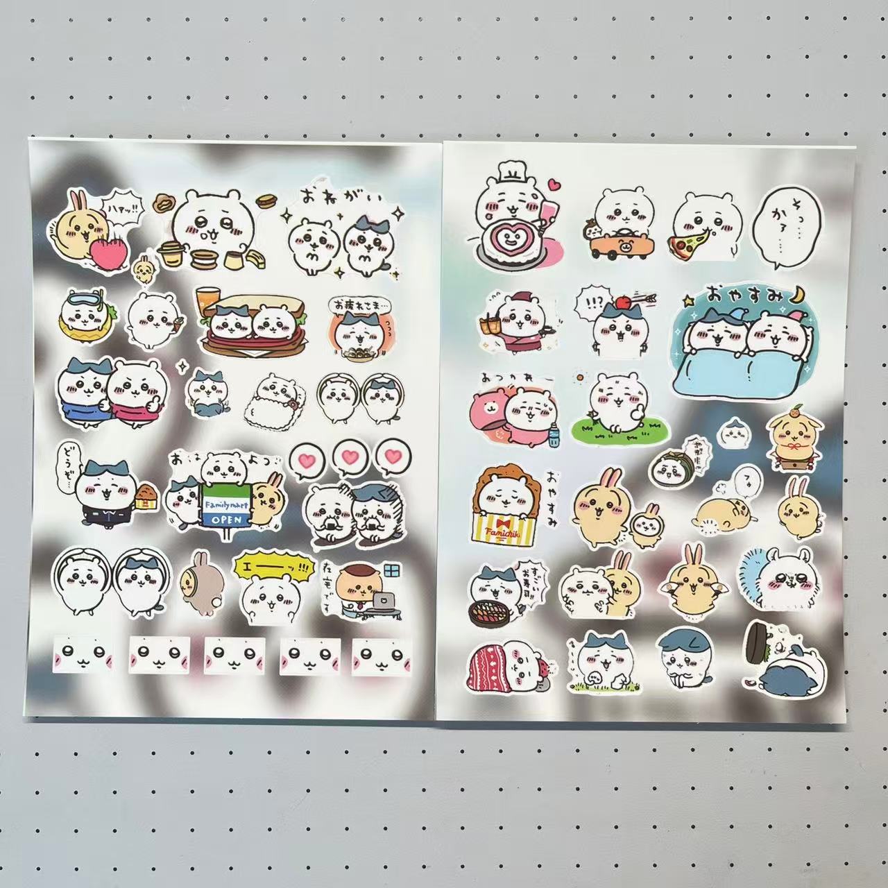 8 Sheets Chiikawa Stickers A