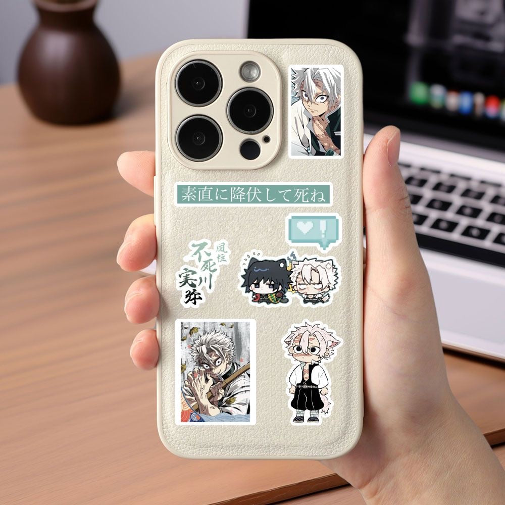 8 Sheets Demon Slayer Stickers B
