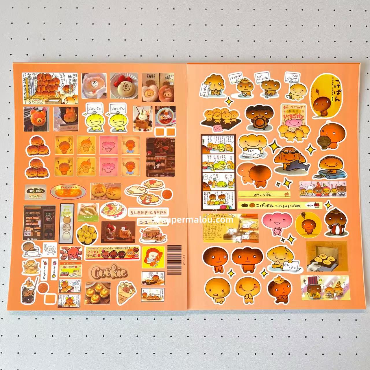 8 Sheets Kogepan Stickers