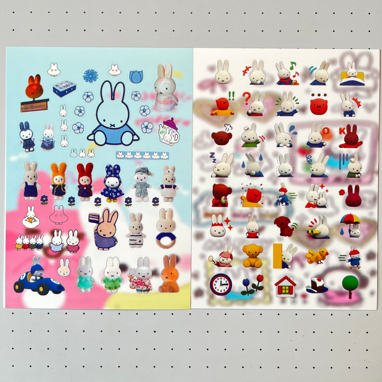 8 Sheets Miffy Stickers