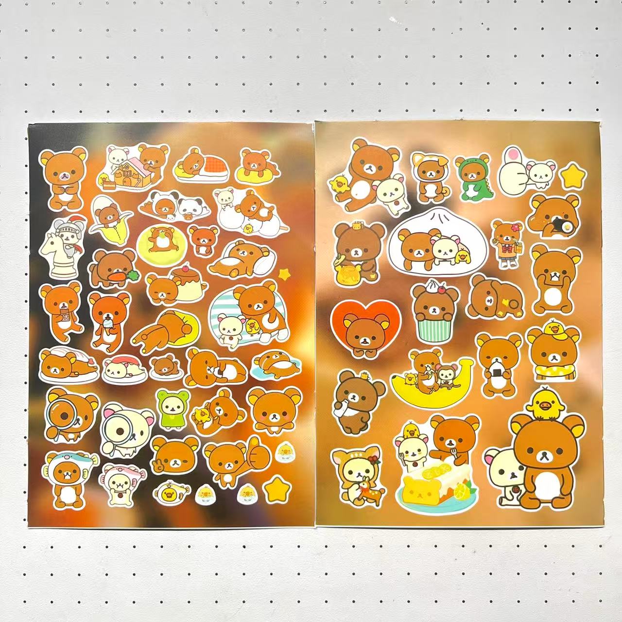 8 Sheets Rilakkuma Stickers