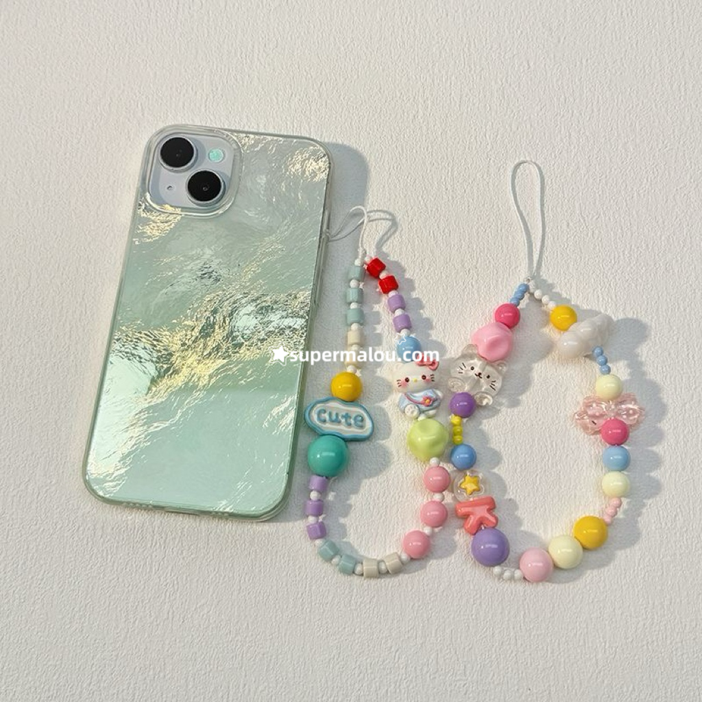 Cartoon Candy Kitty Phone Chain