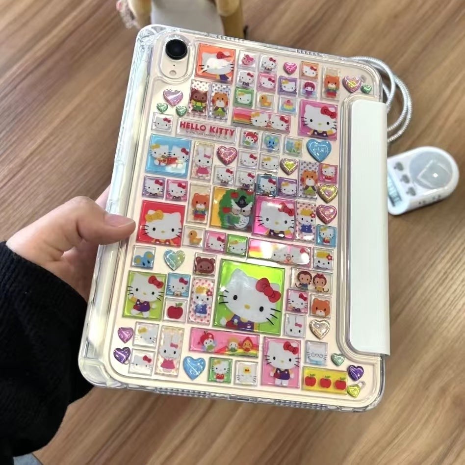 Cartoon Hello Kitty 3D Jelly Stickers