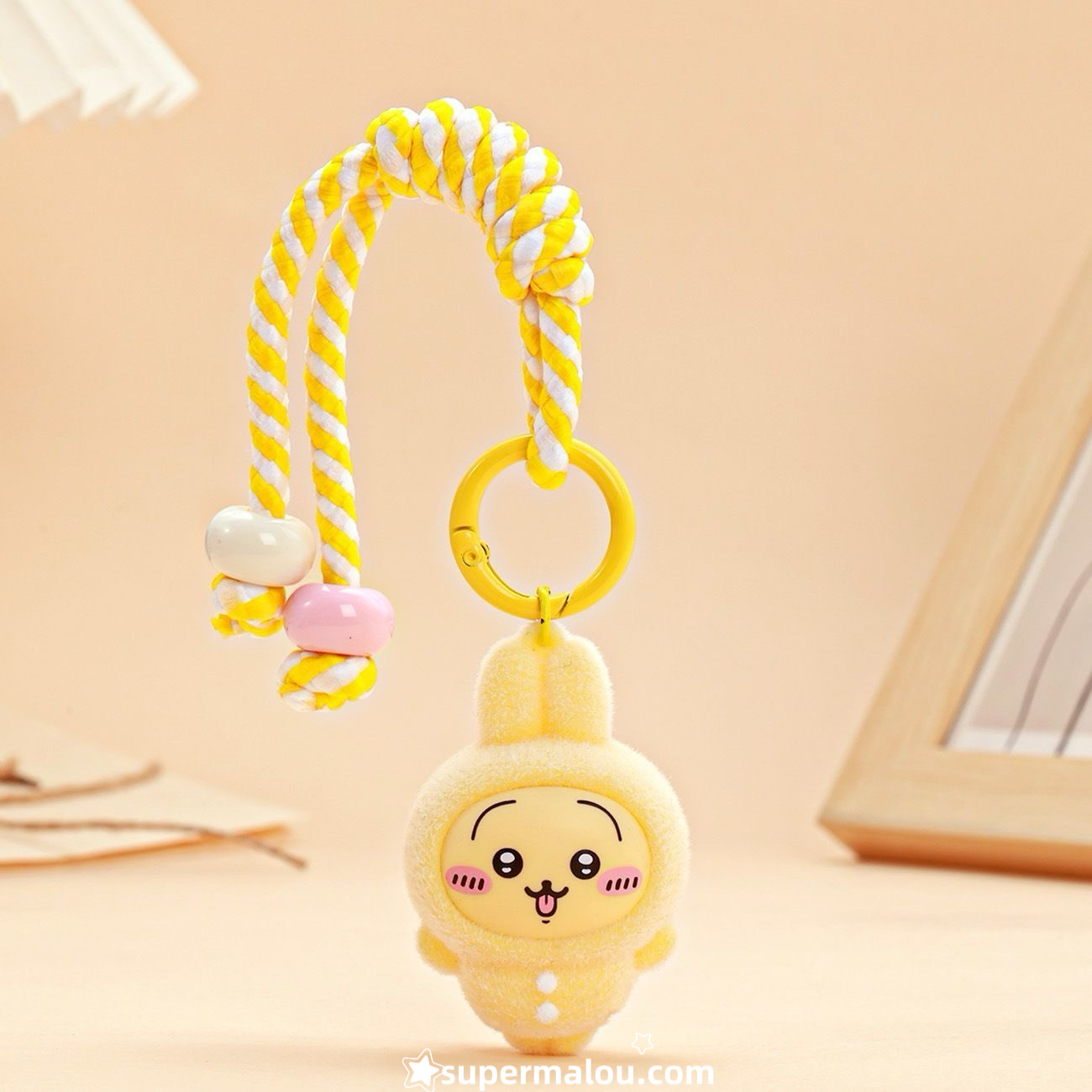Chiikawa Furry Keychain Set Of 3