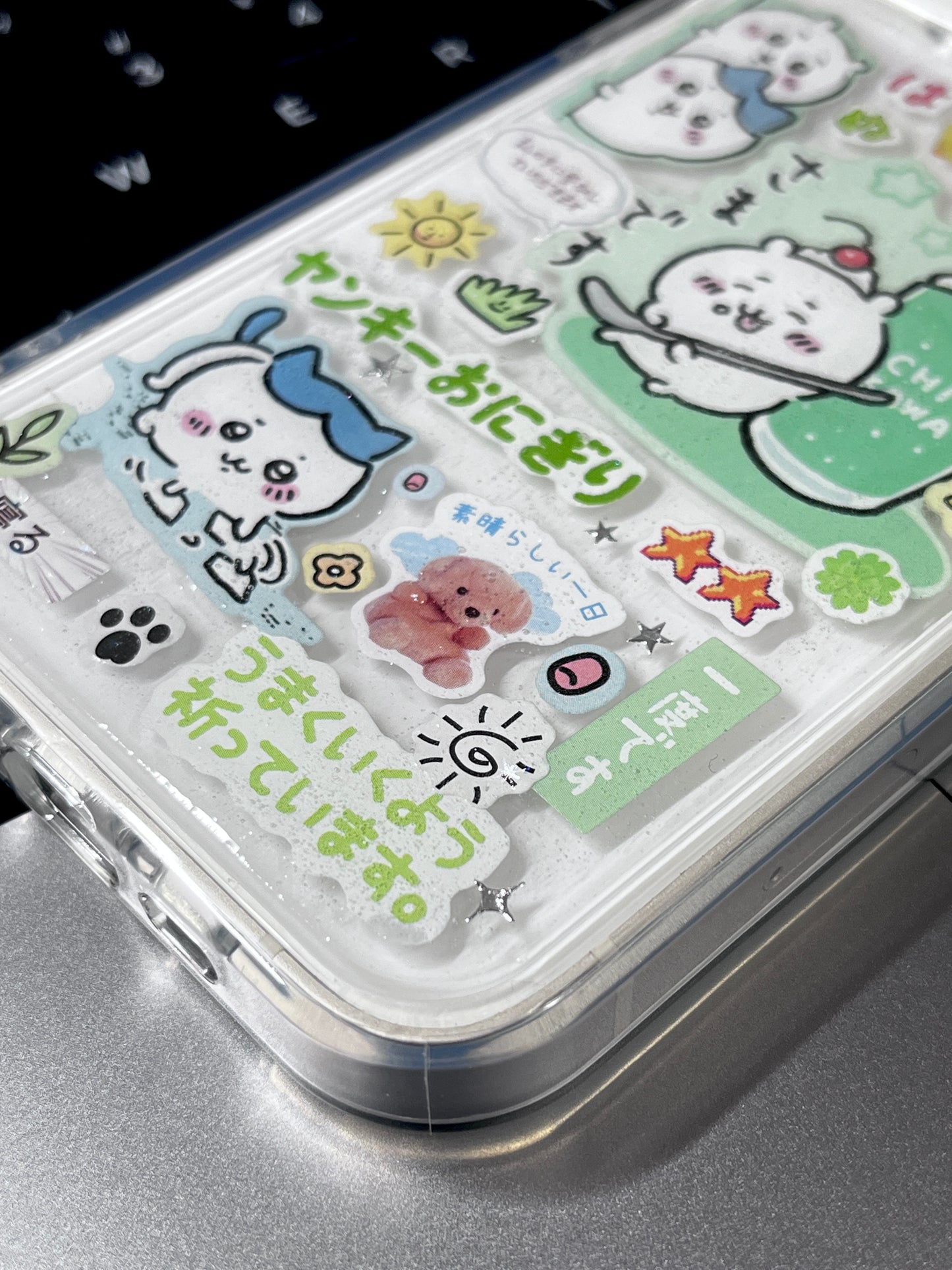 Chiikawa Handmade Dispensing Sticker iPhone Case Samsung Case