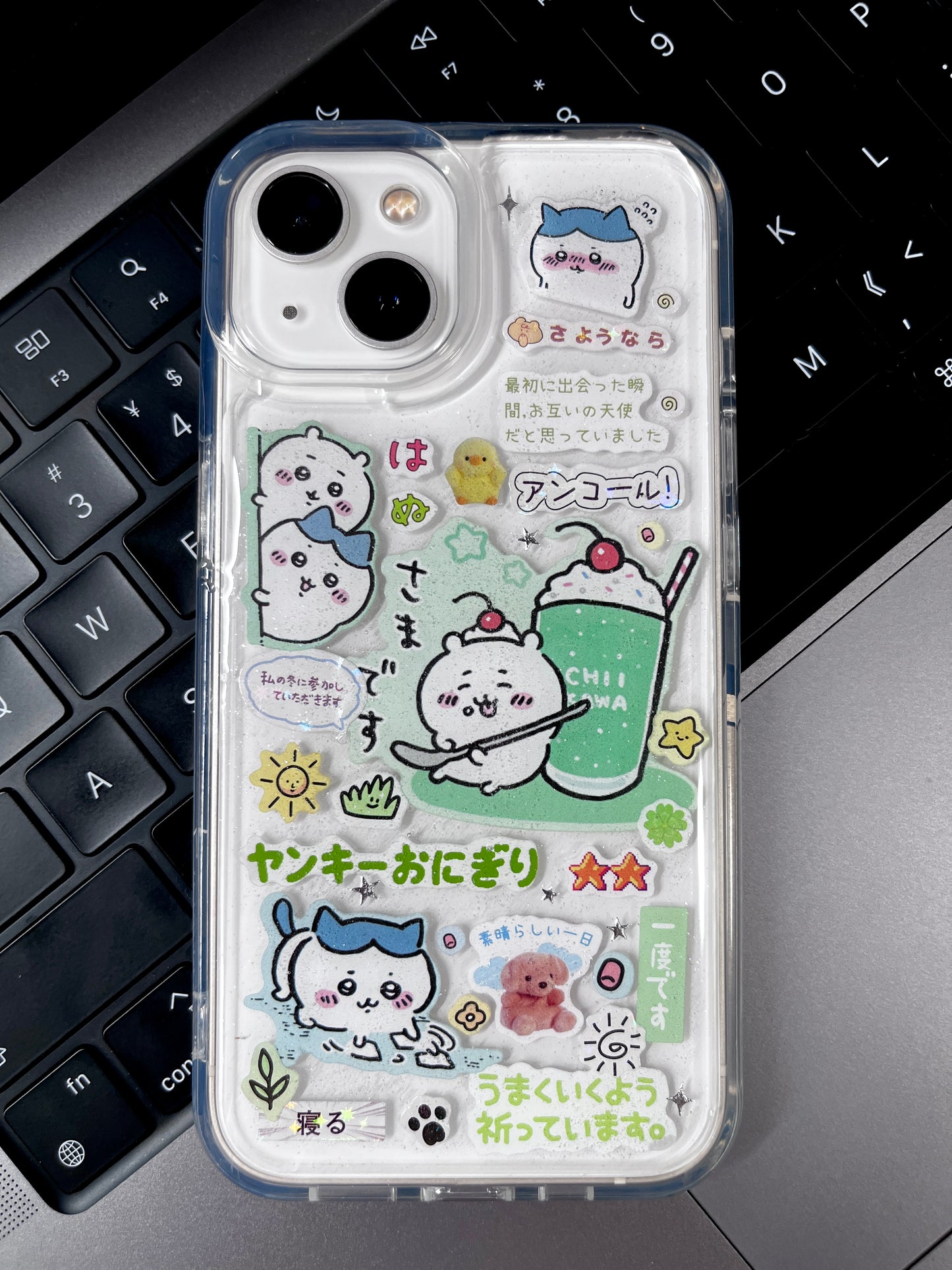 Chiikawa Handmade Dispensing Sticker iPhone Case Samsung Case